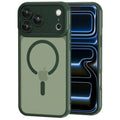 Luxury For Magsafe Phone Case For iPhone 17 16 15 14 13 12 11 Pro Max 16 15 17 Pro Lens Glass Film Clear Back Magnetic Cover