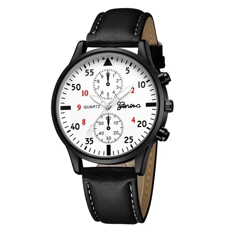 Reloj Hombre Watches for Men Business Mens Watch Luxury Leather Bracelet Quartz Wristwatch Casual Clock Gift Montres Hommes
