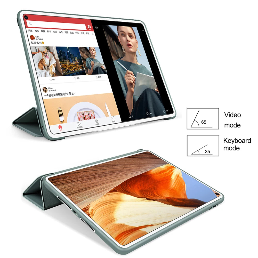 For Huawei MatePad 11.5 inch 2025 TXZ-W09 Case Stand Magnetic Soft TPU Back Tablet Cover For Huawei MatePad 11.5 2025 Funda