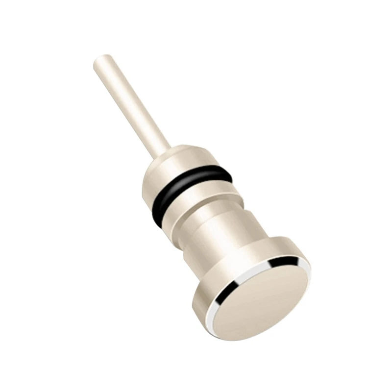 Y1UB Anti Dust Plugs Assorted Colors Charging Port Cover Headphone Jack Protector 1Piece Aluminum Alloy Card Retrieve