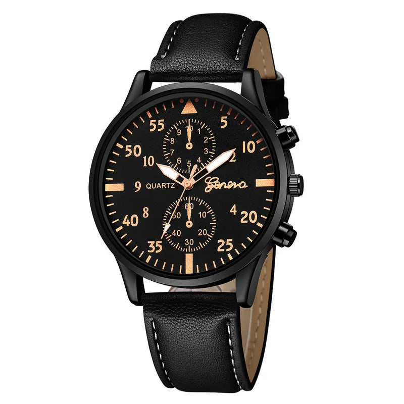 Reloj Hombre Watches for Men Business Mens Watch Luxury Leather Bracelet Quartz Wristwatch Casual Clock Gift Montres Hommes