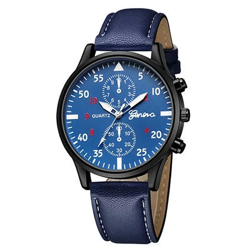 Reloj Hombre Watches for Men Business Mens Watch Luxury Leather Bracelet Quartz Wristwatch Casual Clock Gift Montres Hommes