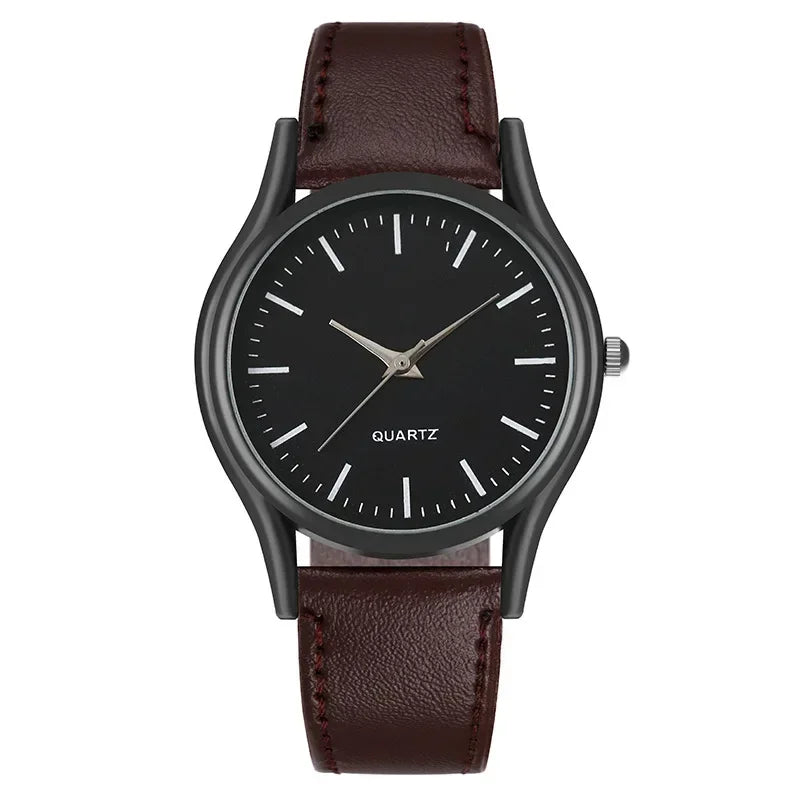 Reloj Hombre Watches for Men Business Mens Watch Luxury Leather Bracelet Quartz Wristwatch Casual Clock Gift Montres Hommes