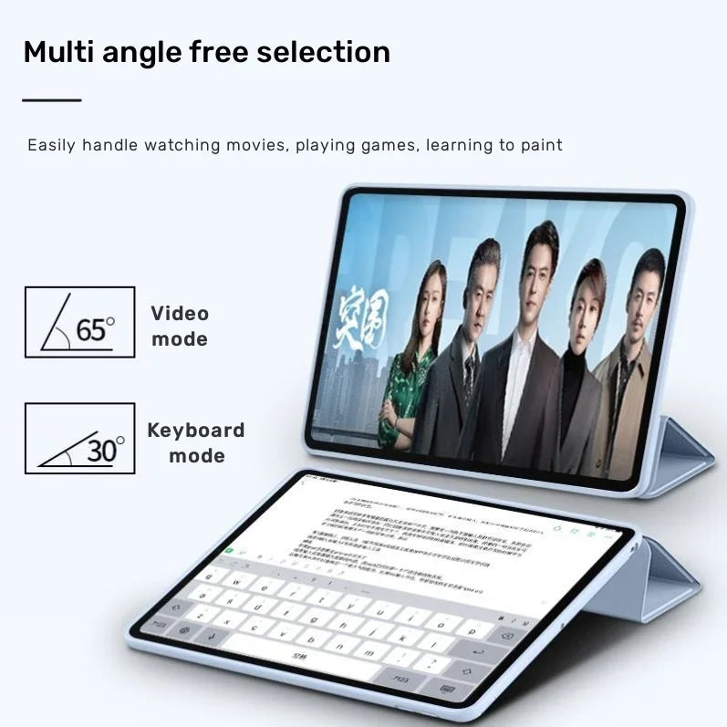 For Huawei MatePad 11.5 inch 2025 TXZ-W09 Case Stand Magnetic Soft TPU Back Tablet Cover For Huawei MatePad 11.5 2025 Funda