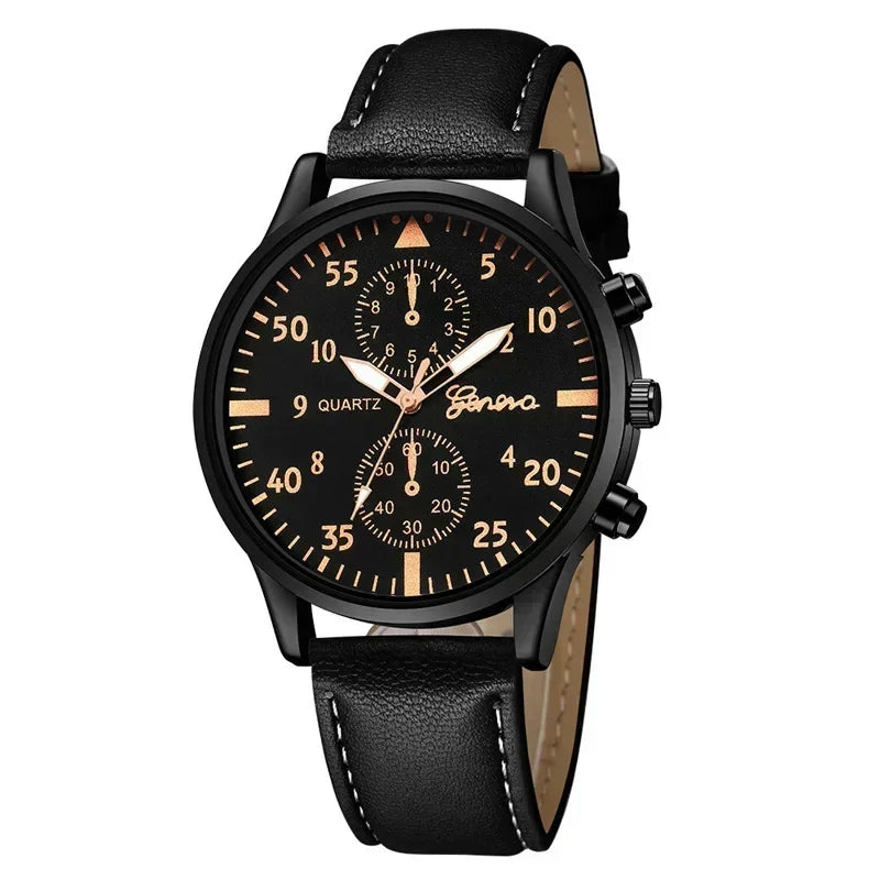 Reloj Hombre Watches for Men Business Mens Watch Luxury Leather Bracelet Quartz Wristwatch Casual Clock Gift Montres Hommes